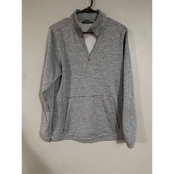 Urban Frontier Gray 1/4 Zip Pullover With Pockets Size Medium - Picture 1 of 7